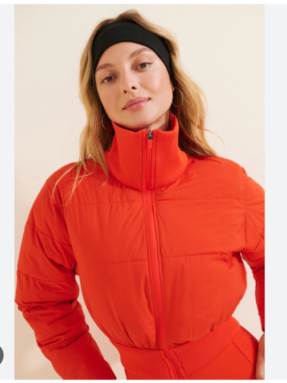 Free People FP Movement Small S downhill Diva ski suit orange - Picture 5 of 11
